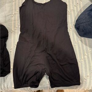 Black Sleeveless Bodysuit